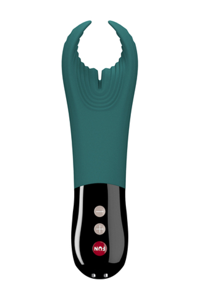 Вибромастурбатор Fun Factory MANTA, силикон, зеленый, 16 см