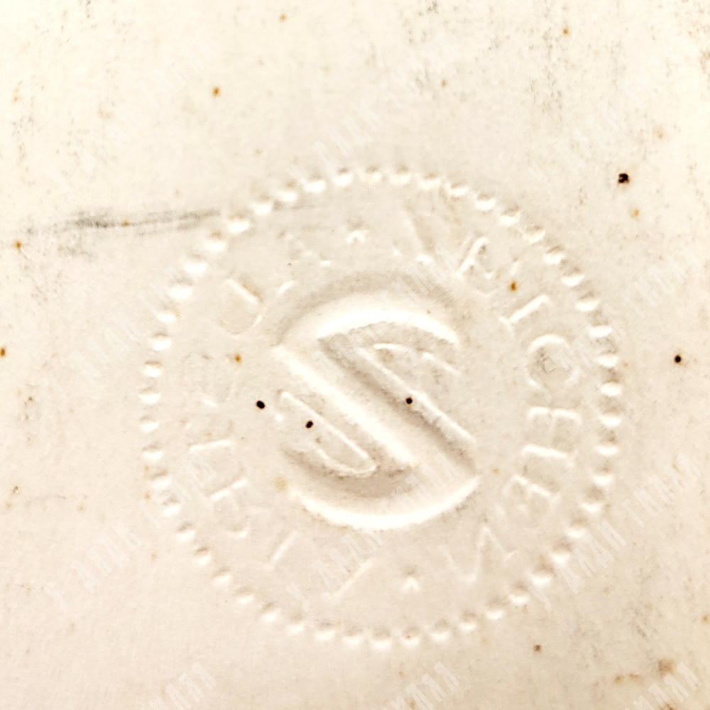 [Ню] Штайнер Роберт. Обнаженная с закинутыми за голову руками. Двусторонний рисунок. Карандаш. 1947