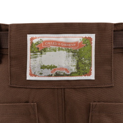 Брюки Called a Garment Duck Canvas "Brown"
