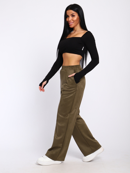 Брюки на манжете 2