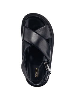 MONCLER  босоножки - черный(кожа)