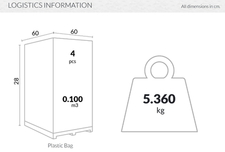 Подушка на сиденье Siesta Contract Monaco Seat Cushion, бежевый