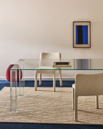 Стол Adularia из прозрачного закаленного стекла 200 x 100 см