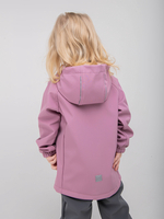 Куртка из софтшелла "Пыльная роза"