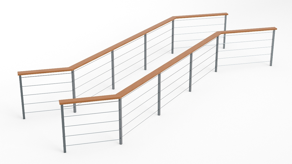 Ограждение дорожек и площадок SK00346