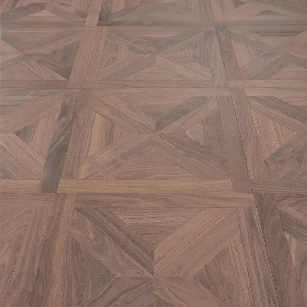 Инженерный паркет Coswick Американский Орех Туманный Рассвет (American Walnut Foggy Dawn) Шелковое масло ультраматовое