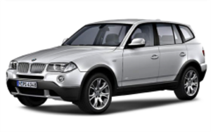 Багажники на BMW X3 E83 На рейлинги 2003-2010