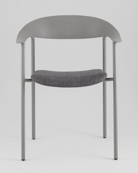 Стул Form с подушкой пластик серый