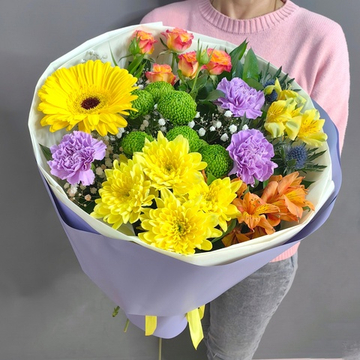 Яркий букетик