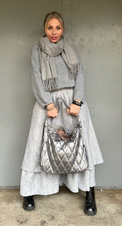 Сумка большая /серая