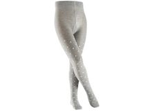 Серые хлопковые колготки в горошек FALKE Glitter Dot 13595/3400