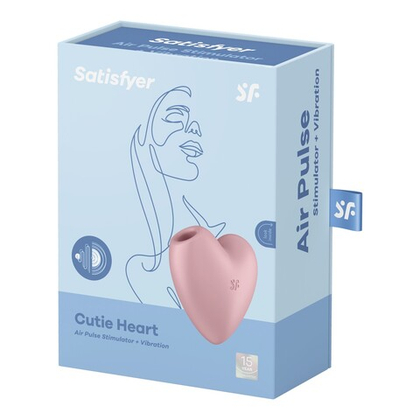 Satisfyer Cutie Heart - Вакуумно-волновой стимулятор с вибрацией