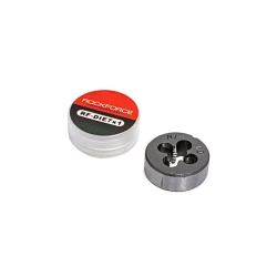 Плашка M7x1.0-?25мм, в пластиковом футляре RockForce##Rock FORCE RF-DIE7x1