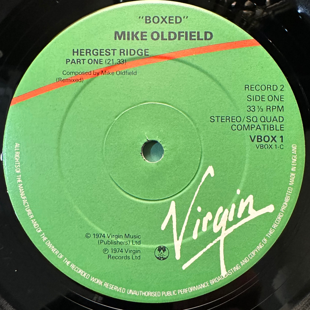 Mike Oldfield - Boxed 4LP (Англия)