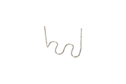 Скоба плоская 0.6 мм для WG 7001, WG 7002 100 шт WORTEX 0323335