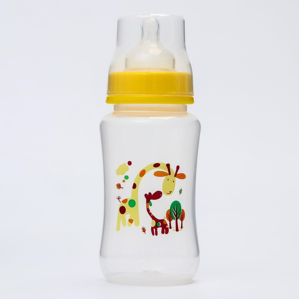 2586888 Бутылочка для кормления, 320 мл, от 0 мес., цвет жёлтый