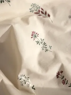 Наволочка комплект 2шт перкаль Сказка "Гербарий Эко" 50x70 см на молнии