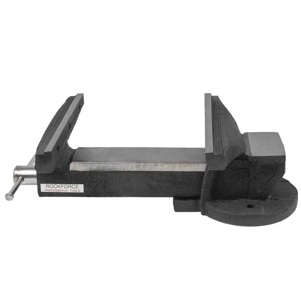 Тиски стальные с наковальней 8''-200мм RockForce##Rock FORCE RF-6540208