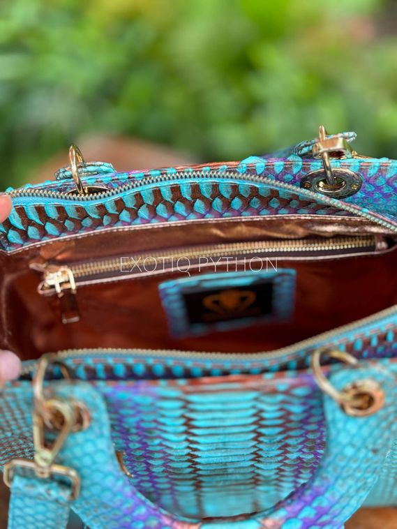 Сумка из питона в стиле Dior BG-510