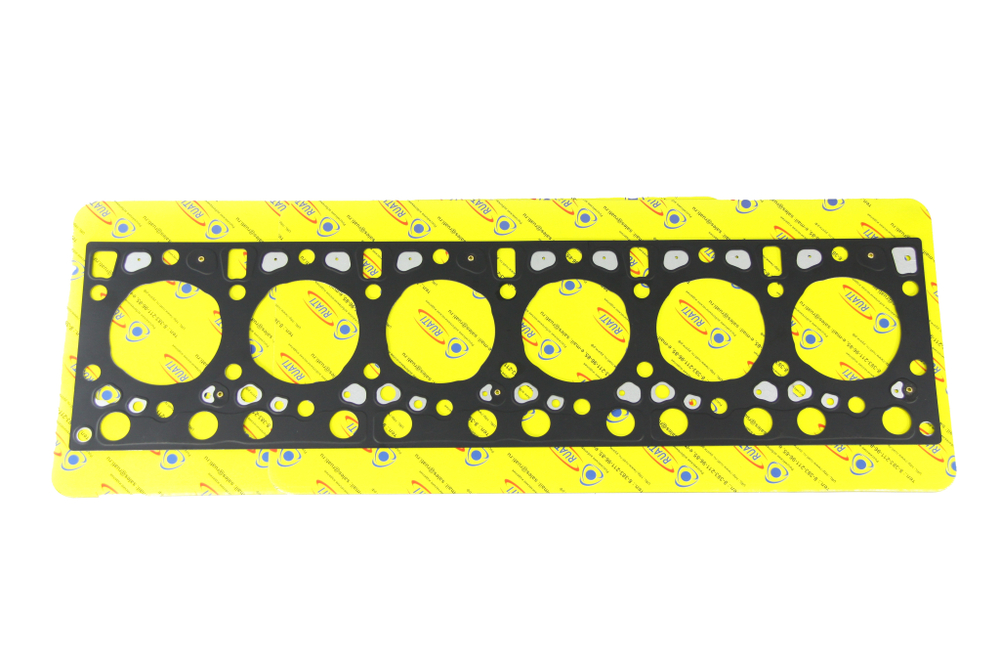 Прокладка ГБЦ ЯМЗ 536, 5362 на подложке (3-х слойный металл ОЕМ 536.1003206-10) (RUATI)