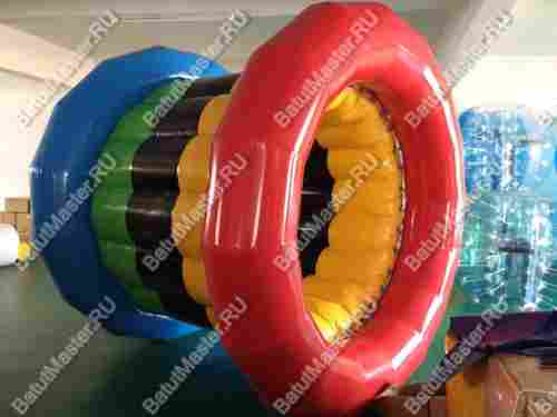 Аттракцион надувной роллер «Радуга», ПВХ, 2,4*2,2*2,2 м