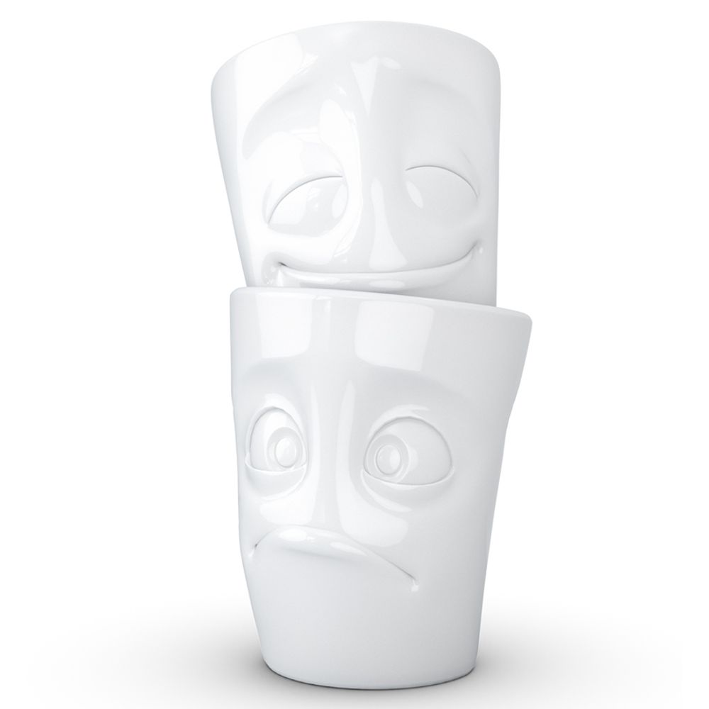 Набор кружек Cheery & Baffled, 350 мл, белый, 2 шт.