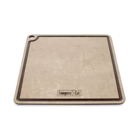 Подставка под горячее/доска для сервировки 24х24см ComposeEat ProFashion порфир кремовый