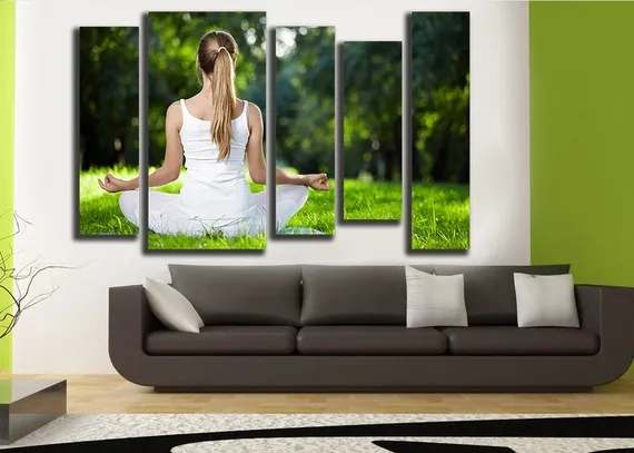 Модульная картина "Медитация"