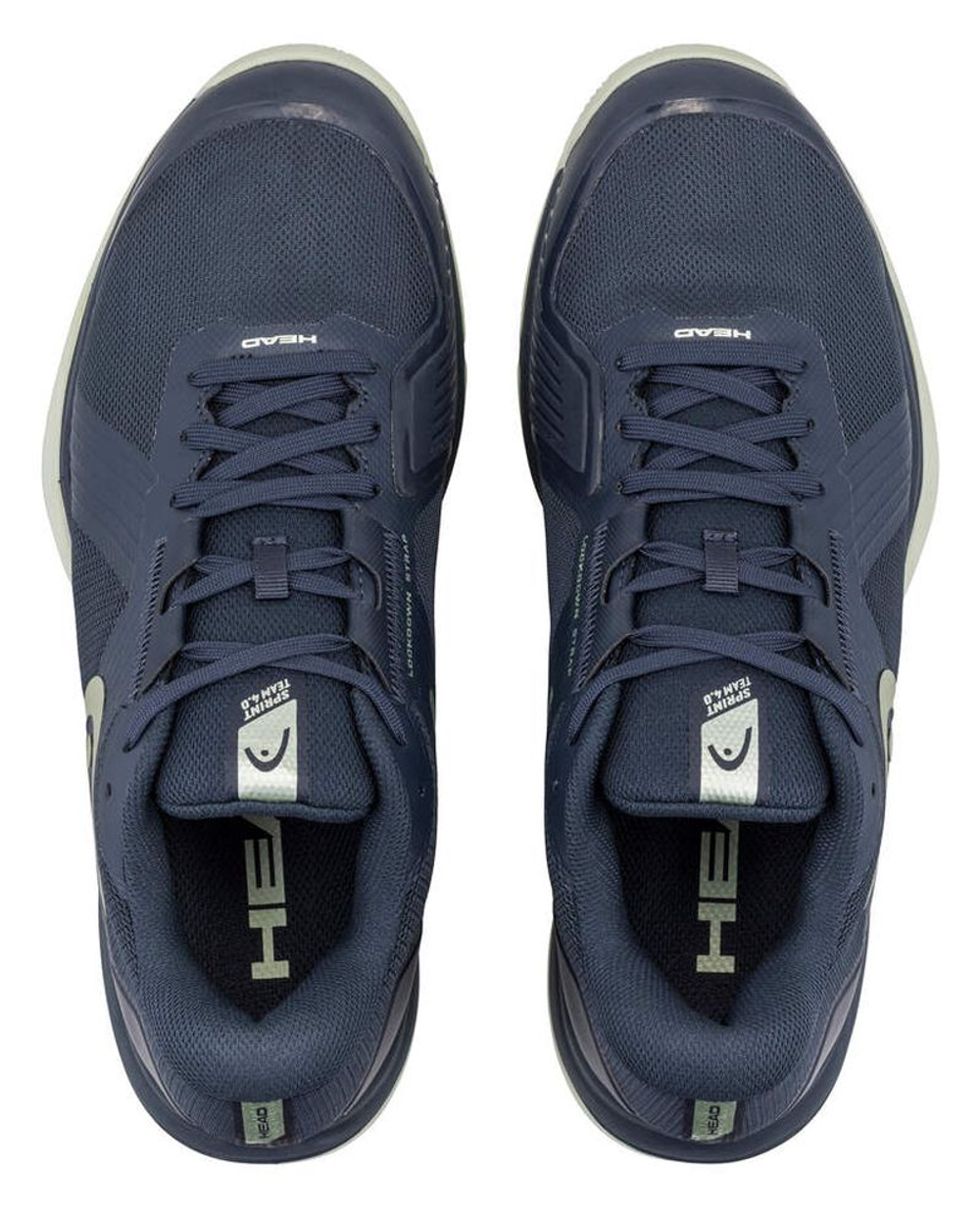 Мужские кроссовки теннисные Head Sprint Team 4.0 Clay - navy/cantaloupe green