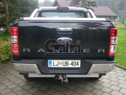 Фаркоп оцинкованный Galia F126A для Ford Ranger 2012-, Mazda BT50 2012-(паспорт и сертификат в комплекте)(без электрики)
