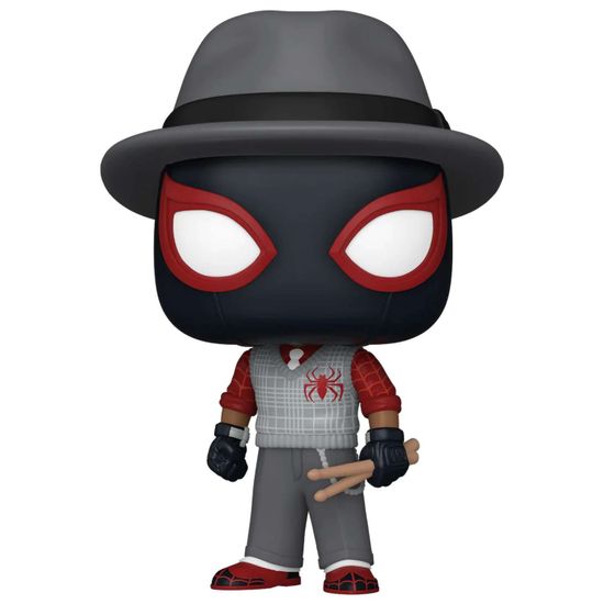 Фигурка Funko POP! Bobble Marvel Games Spider-Man 2 City Sounds Suit Miles Morales (1028) 80330 / Фигурка Фанко ПОП! по мотивам компьютерной игры "Человек-паук 2", Человек-паук