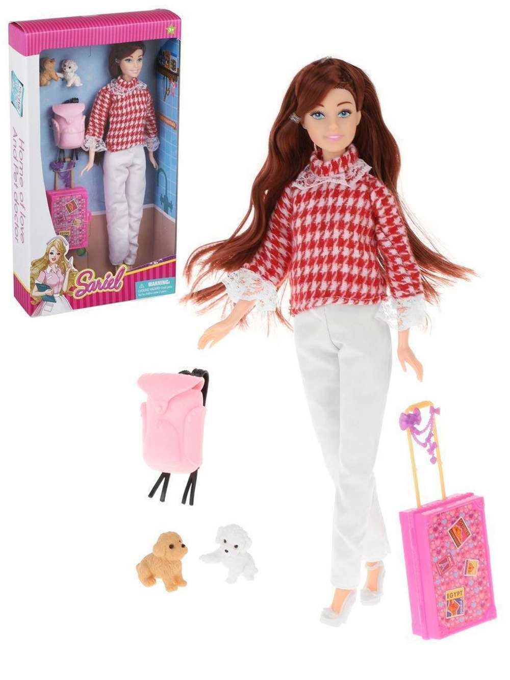 Кукла тип Модель 29см Модница, предм.4шт. коробка B042