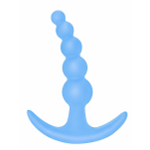 Голубая анальная пробка 11,5см Lola Games Bubbles Anal Plug 5001-02lola
