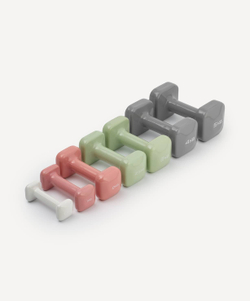 Гантель виниловая DB-106 2,5 кг, оливковый