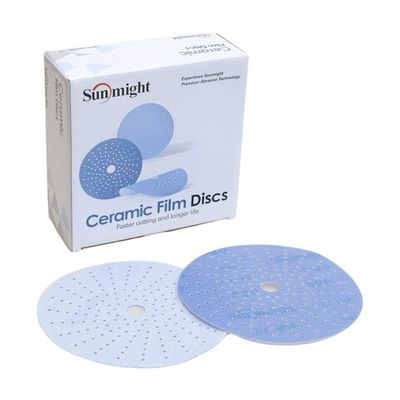 Шлифовальный диск D-150 мм, Multi отв. Sunmight Ceramic L712T