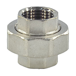Соединитель латунь никель американка Ду 40 (1 1/2") прямой ВР/ВР SantechSystems