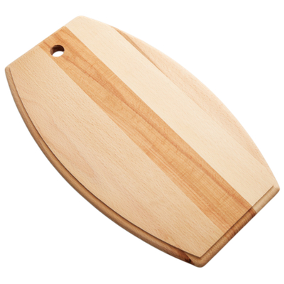 Доска разделочная из бука "Бочка" 400*250 Б-40