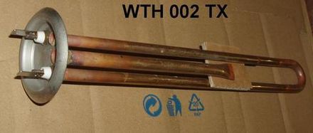 Нагревательный элемент (ТЭН) для водонагревателя Thermex (Термекс) 1300W - 066057- медь- анод М4 ОРИГИНАЛ, см. 20057