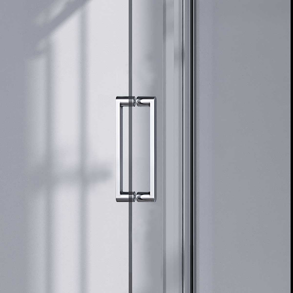 Душевой уголок Комо-Н (Como-N) Vincea VSR-4CN1013CL, 1300*1000, хром, стекло прозрачное