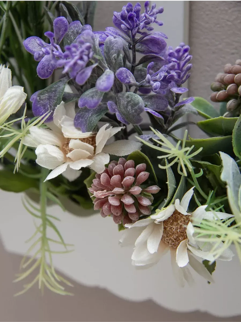 Панно на стену для интерьера "Окно с цветами"