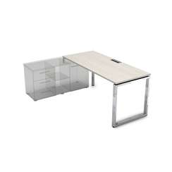 НСТЛ-О.975 Стол рабочий, прямолинейный три опоры, левый (1800*700*750)