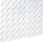 Коврик для раковины «Шарики» 32*27см прозрачный