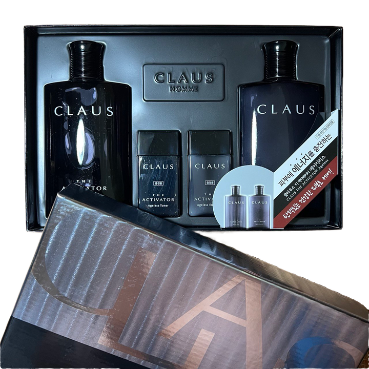Набор для уода за лицом Claus Homme The Activator Ageless Set 2 мужской (тонер, эмульсия)