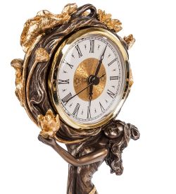 Veronese WS-687/ 2 Часы «Девушка и лотосы»