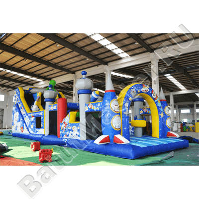 Коммерческий надувной батут "Приключения на орбите"