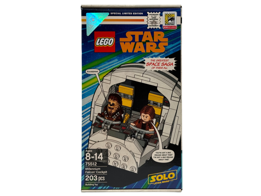Конструктор LEGO 75512 Millennium Falcon Cockpit - San Diego Comic-Con 2018 Exclusive