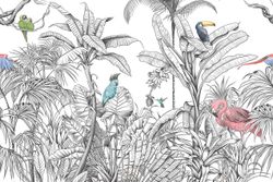 Бесшовная фреска MOD-80, 2,7 м (Ширина 4 м)