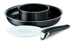 Набор посуды Tefal Ingenio Black 4 предмета 16/26 см 4181840