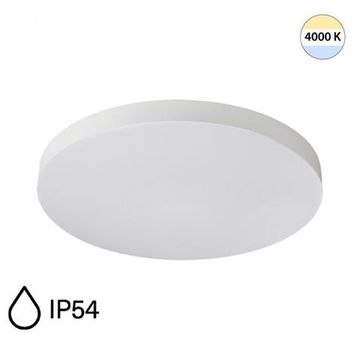 7759/36L MITRA LED SN 107 Светильник пластик/белый LED 36Вт 4000K D400 IP54 GAMMA