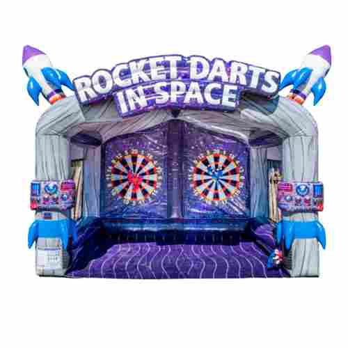 Надувной дартс «Космос» на подкачке, диаметр 2 м, размер 4×4,3×4 м